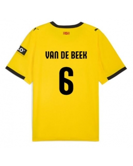 Billige Fotballdrakt Girona Donny van de Beek #6 Replika Bortedrakt 2025-26 Kortermet Billige Fotballdrakt Girona Donny van de Beek #6 Replika Bortedrakt 2025-26 Kortermet